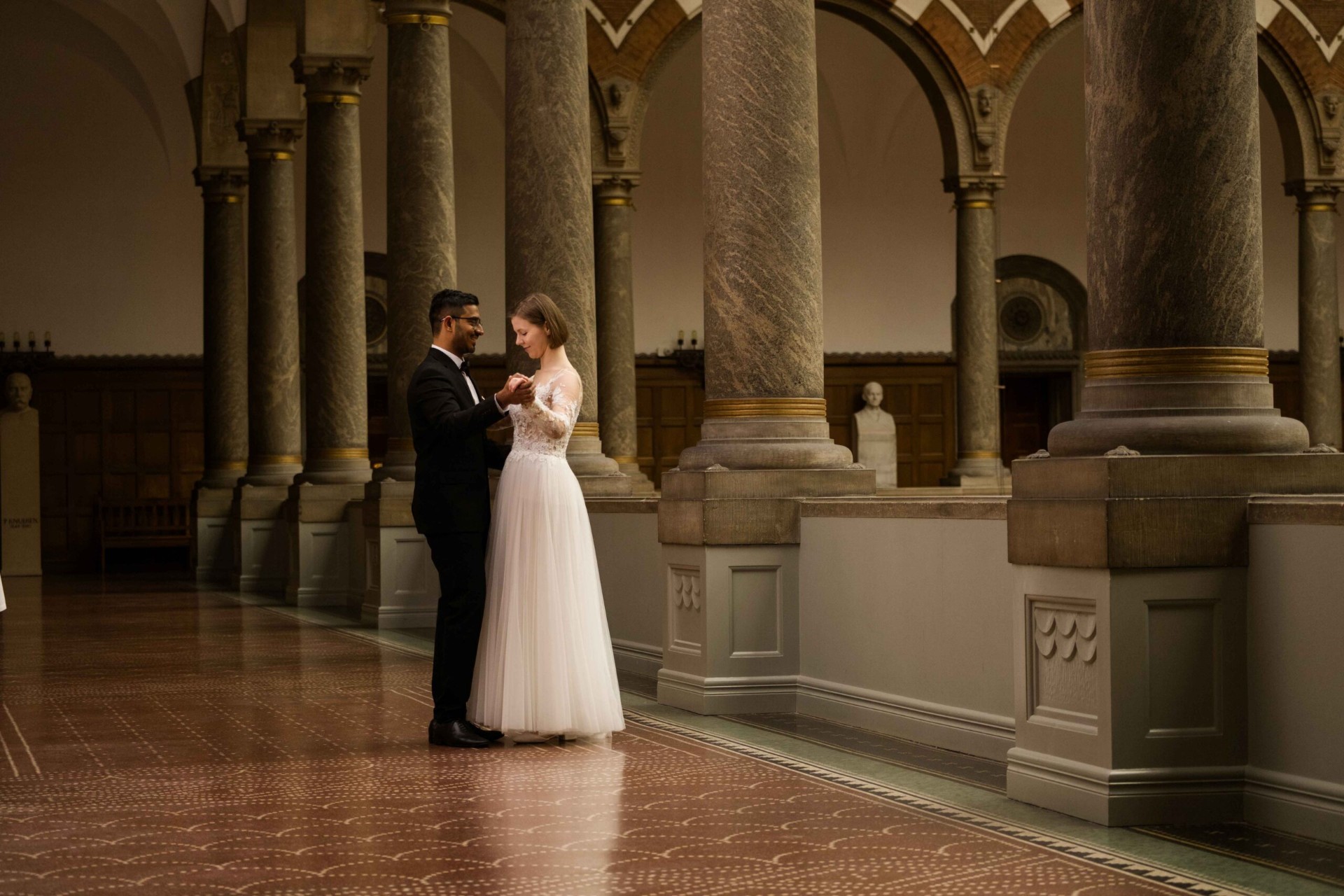Wedding photograph by Alfred Gjura